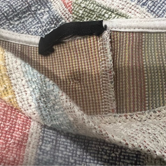 Anthropologie style-Women’s Multicolor Striped Tank Top - Picture 4 of 5